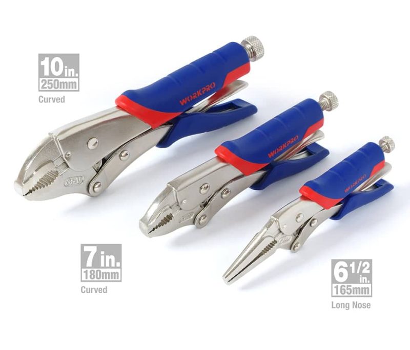 Bộ kìm bấm chết cao cấp 3 món WORKPRO W001310 – hình chi tiết 1