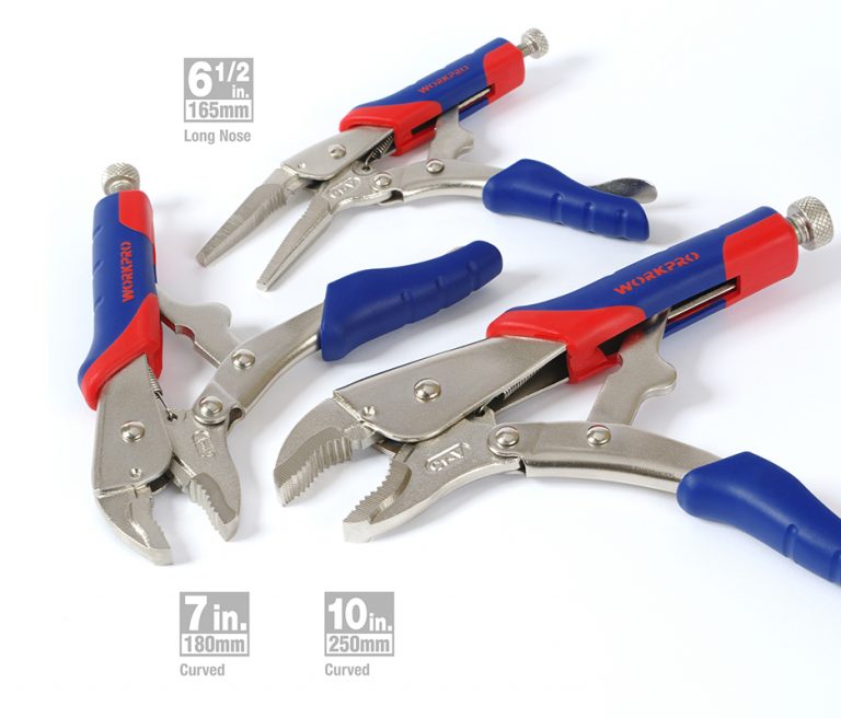 Bộ kìm bấm chết cao cấp 3 món WORKPRO W001310 – hình chi tiết 2
