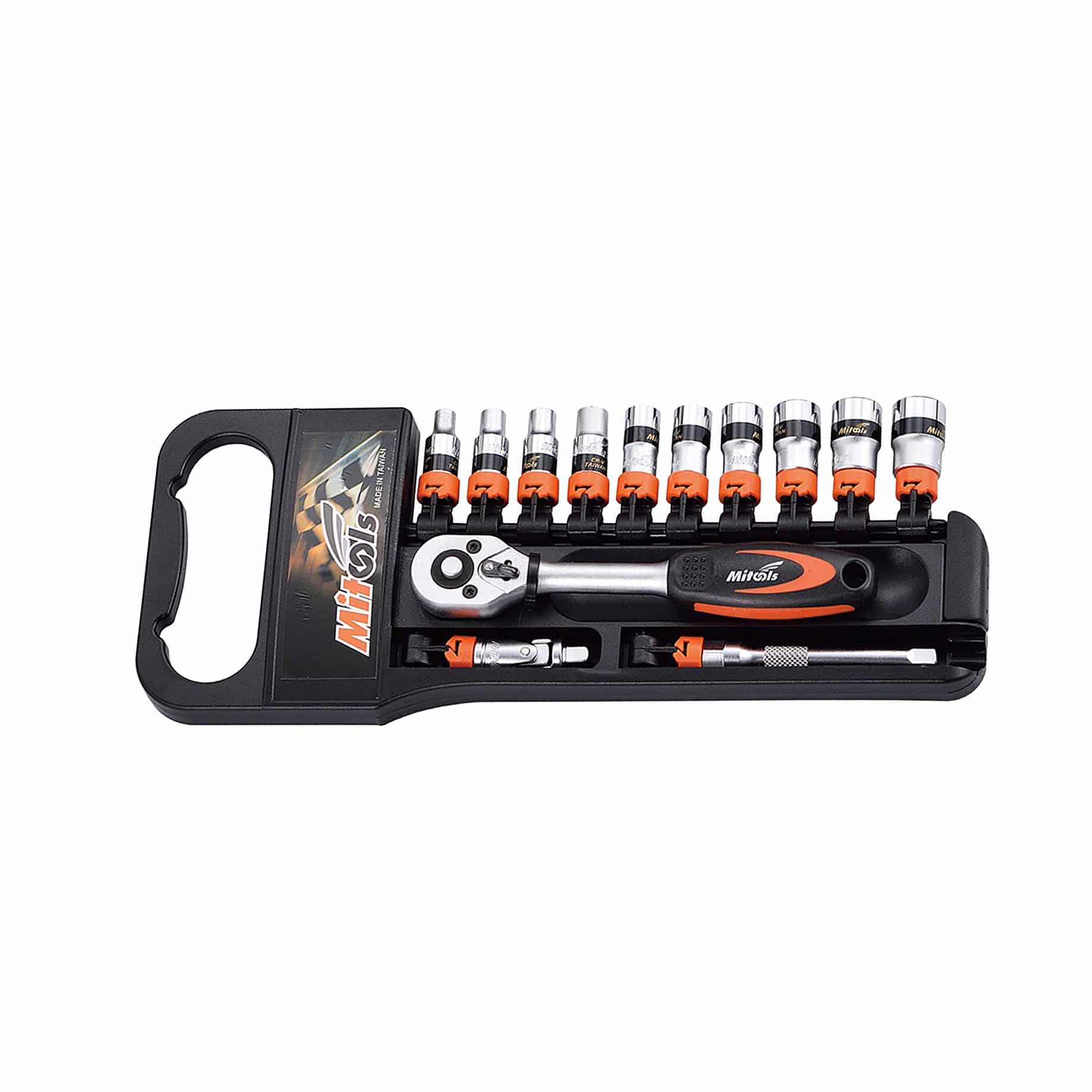 0131201-1 Bộ tuýp 1/4 inches 14 chi tiết MITOOLS 0131201