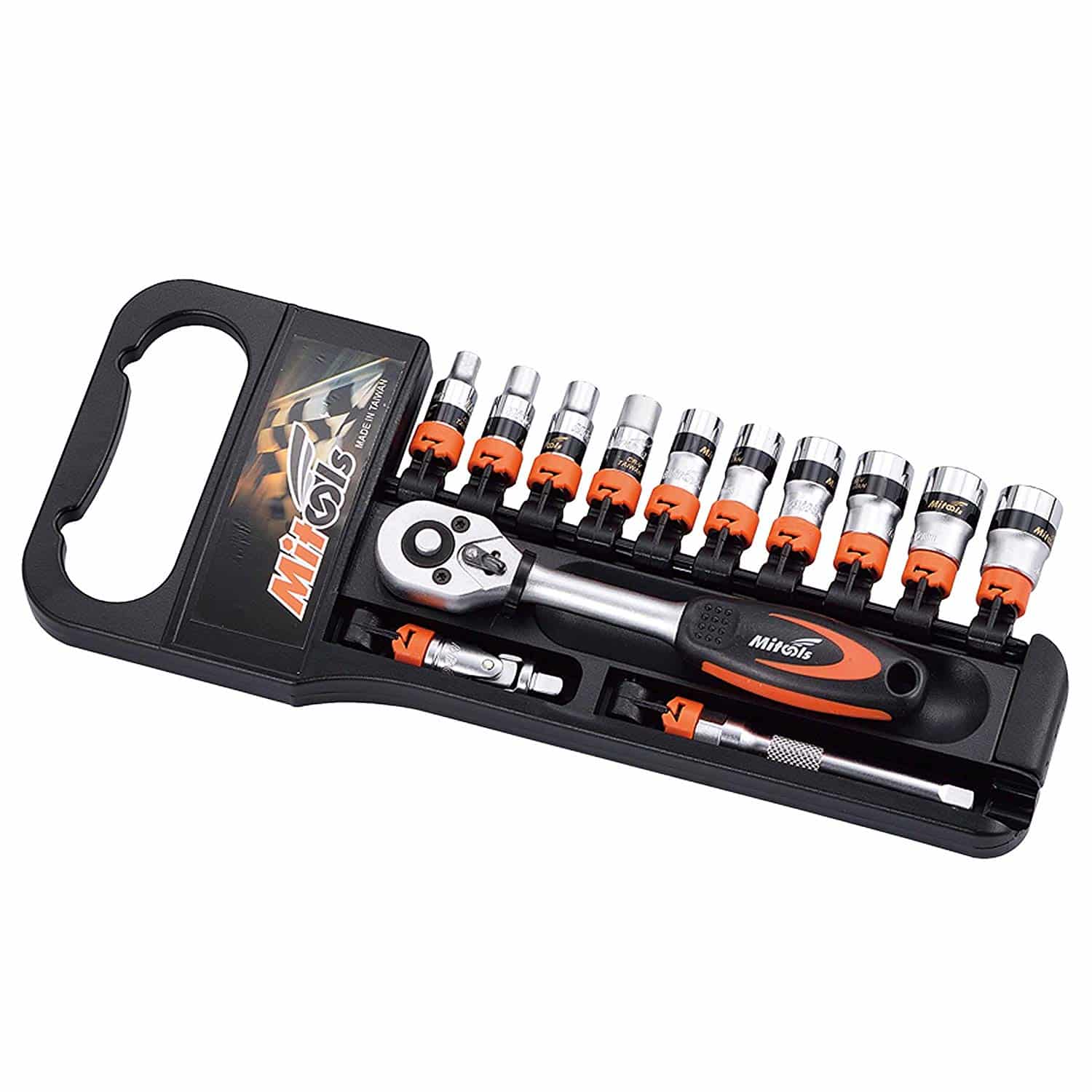 0131201 Bộ tuýp 1/4 inches 14 chi tiết MITOOLS 0131201