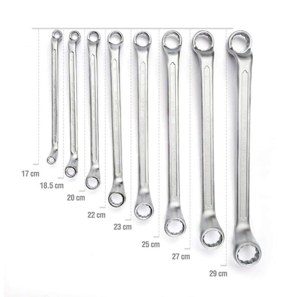 Bộ Cờ Lê 2 Đầu Vòng 8 Chi Tiết | WORKPRO W003302