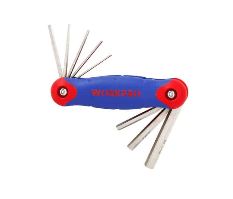 Bộ Lục Giác 8 Chi Tiết Gấp Gọn – WORKPRO W022002 – hình sản phẩm