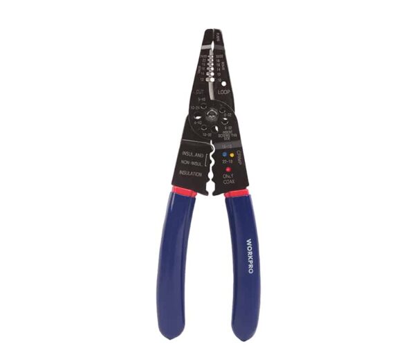 Kìm Tuốt Dây Chuyên Dụng Mũi Dài – WORKPRO W091004 – hình sản phẩm