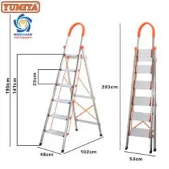 Thang-Ghe-Yumita-6-Bac-(Khung Inox)-YMS-006