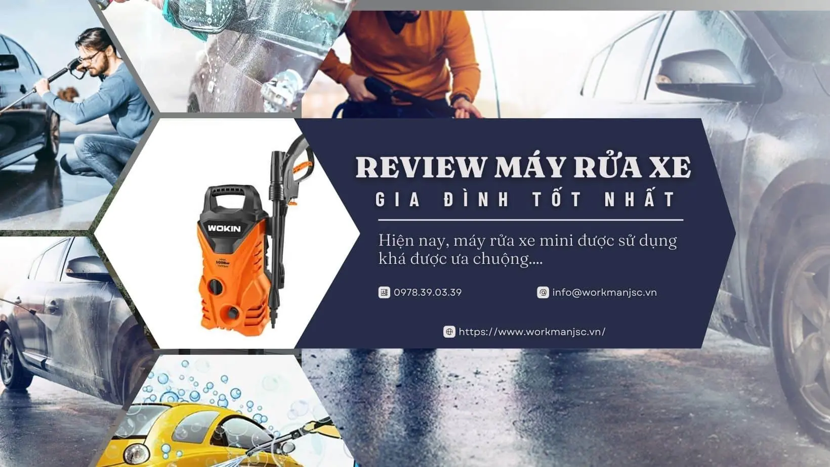 Review Máy Rửa Xe Gia Đình Loại Tốt Nhất