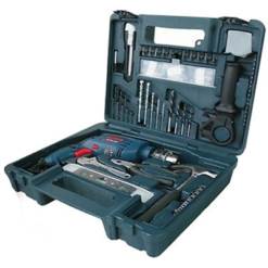 Máy khoan động lực Bosch GSB 550(bộ set valy 100 món phụ kiện)