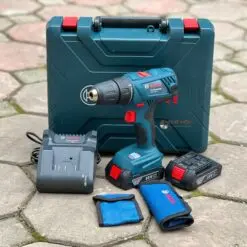 Máy khoan vặn vít dùng pin Bosch GSR 180-LI (kèm phụ kiện)
