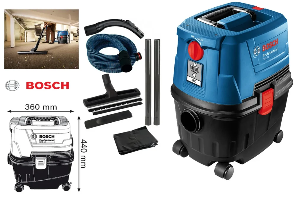 Máy hút bụi Bosch GAS 15