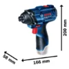 Máy vặn vít dùng pin Bosch GDR 120-LI