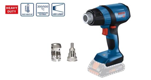 Máy thổi hơi nóng dùng Pin Bosch GHG 18V-50 (SOLO) - Ảnh 2