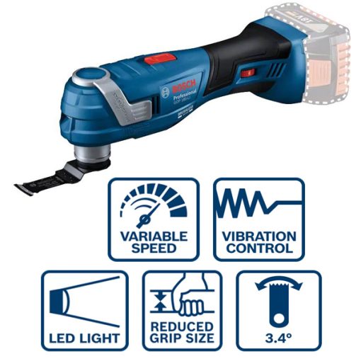 Máy cắt đa năng Bosch GOP 185-LI (SOLO)