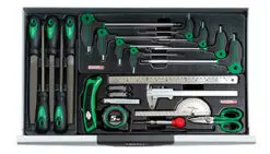 Tủ dụng cụ 7 ngăn 227 chi tiết Toptul GCAJ227E