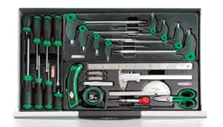 Tủ dụng cụ 7 ngăn 229 chi tiết Toptul GCAJ229B