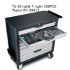 Tủ dụng cụ 7 ngăn 338 chi tiết Toptul GV-33813