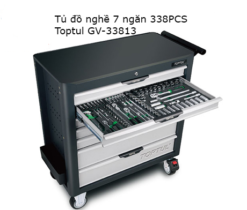 Tủ dụng cụ 7 ngăn 338 chi tiết Toptul GV-33813