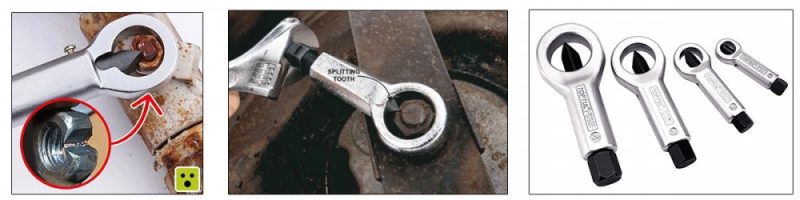 Cây đục phá đai ốc hư 12-16mm Toptul DAAX1A16 workmanjsc