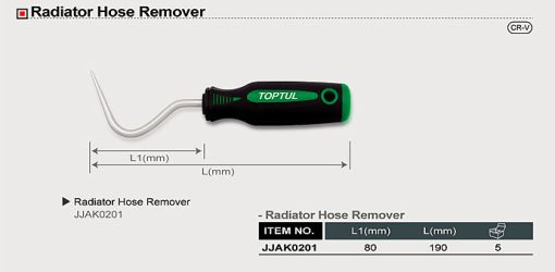Dụng cụ nạy ốc vít 190mm TOPTUL JJAK0201 wmjsc