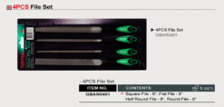 Bộ dũa 4 món Toptul GBAR0401 JSC