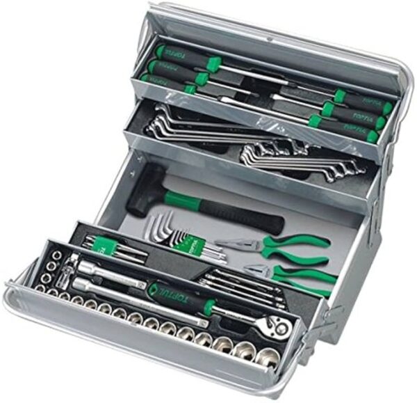 Bộ dụng cụ xách tay 65 chi tiết Toptul GCAZ0003 wmjsc