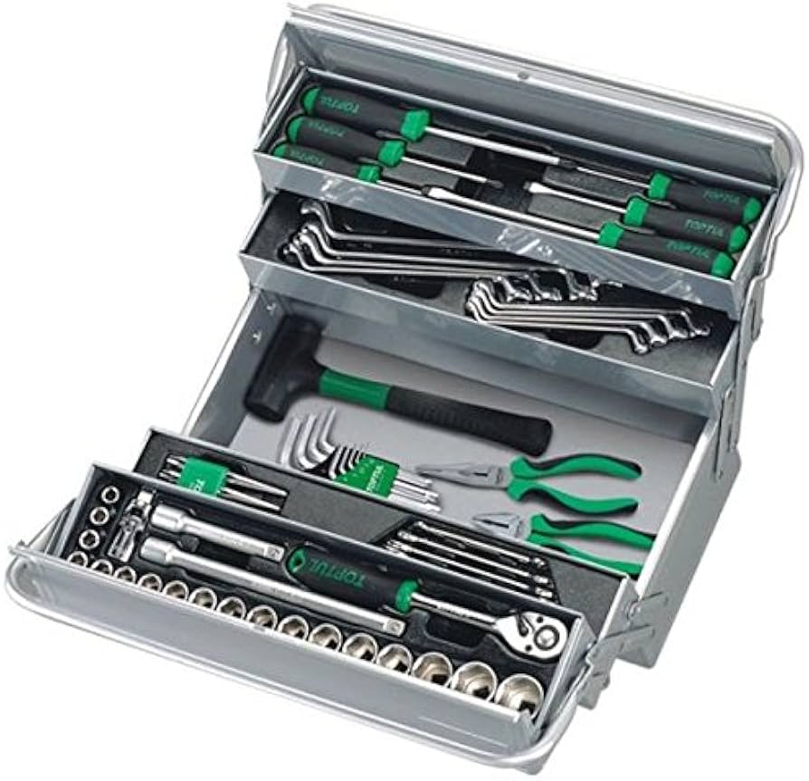 Bộ dụng cụ xách tay 65 chi tiết Toptul GCAZ0003 wmjsc