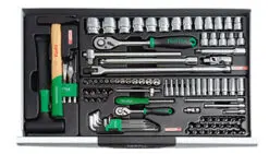 Tủ dụng cụ 3 ngăn 157 chi tiết Toptul GCAZ0018