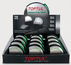 Bộ thước dây 12 cuộn TOPTUL IAAB2508S workman