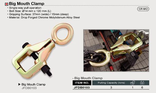 Kẹp sắt xi làm đồng Toptul JFDB0103 wmjsc
