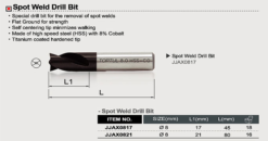 Mũi khoan phá mối hàn bấm TOPTUL JJAX0821 WMJSC