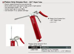 Súng bơm mỡ van đầy bằng Piston Toptul JJBA1402 jsc