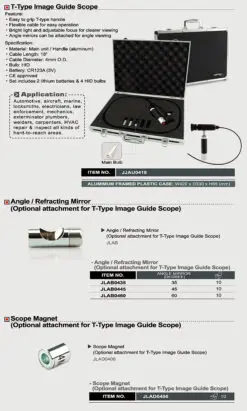 Ống nối phụ kiện đèn soi động cơ TOPTUL JLAD0406 wm jsc