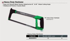 Cưa sắt cầm tay 300mm Toptul SAAA3013 wmjsc