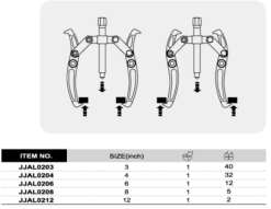 Cảo 2 chấu 12 inch TOPTUL JJAL0212 jsc
