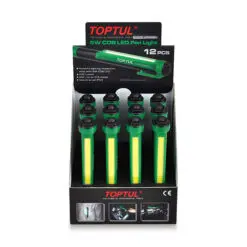 Bộ bút đèn LED 5W 12 món TOPTUL JJAT0405S jsc