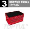 Tủ dụng cụ 3 ngăn 157 chi tiết Toptul GCAZ0018