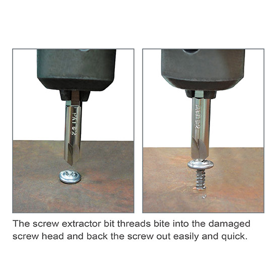 Mũi khoan lấy ốc gãy 3 món TOPTUL JGAW0301 jsc