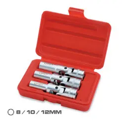 Bộ tuýp mở Bugi xông 3 món 3/8" Toptul JGAI0301 wm