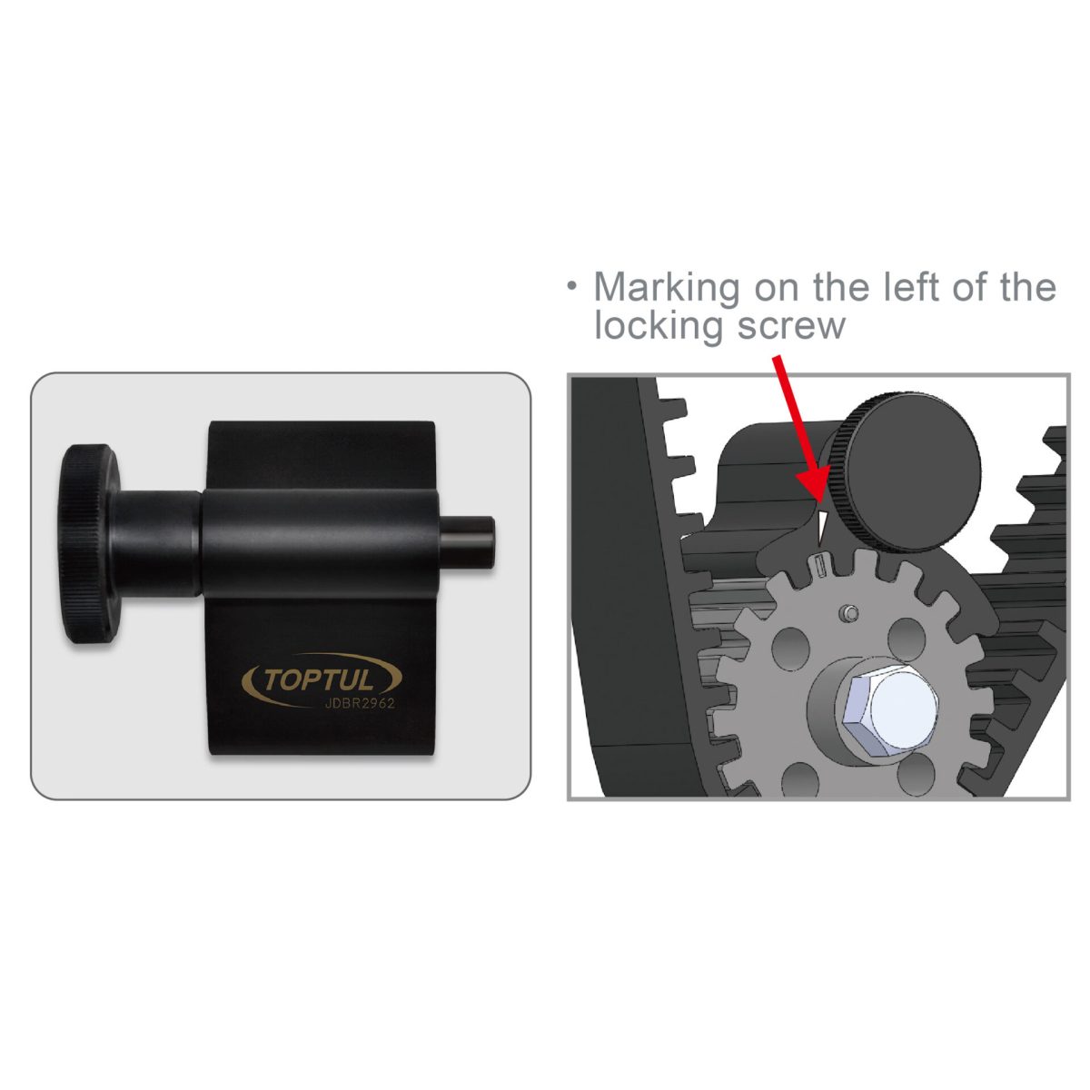 Dụng cụ khóa puly 3 món Toptul JGAR0302 jsc