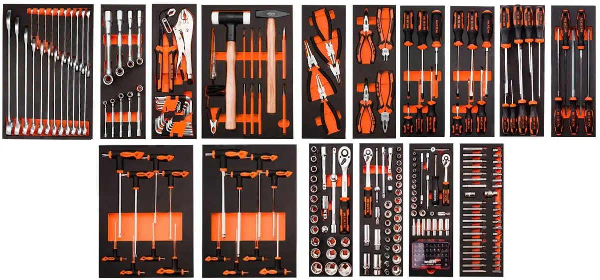 Tủ Dụng Cụ 269 Chi Tiết WOKIN 159710 Tủ Dụng Cụ 269 Chi Tiết WOKIN 159710