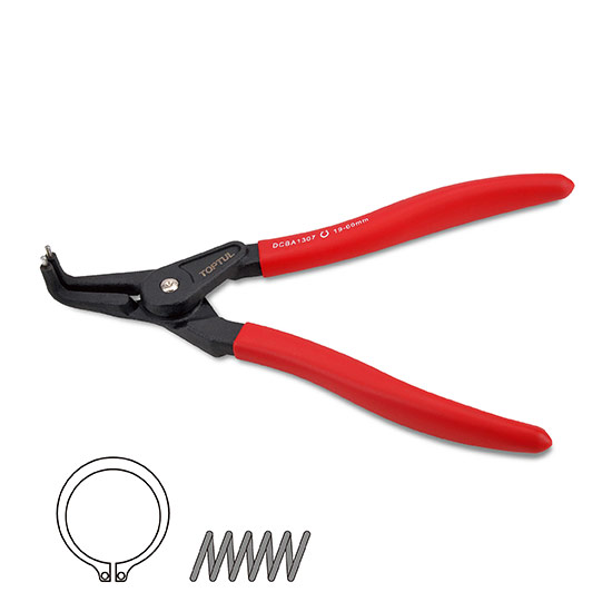 Kìm mở phe ngoài mũi cong 9inch Toptul DCBA1309