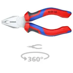 Kìm cắt tổng hợp mạ chrom 140mm Knipex 03 05 140