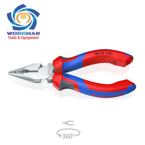 Kìm mũi nhọn dài 145mm Knipex 08 25 145