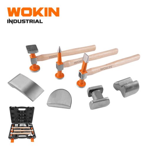 Bộ đe làm đồng 7 chi tiết WOKIN 252907