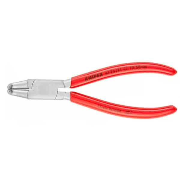 Kìm Knipex 44 23 J11 thao tác mở vòng phe trong lắp ráp cơ khí