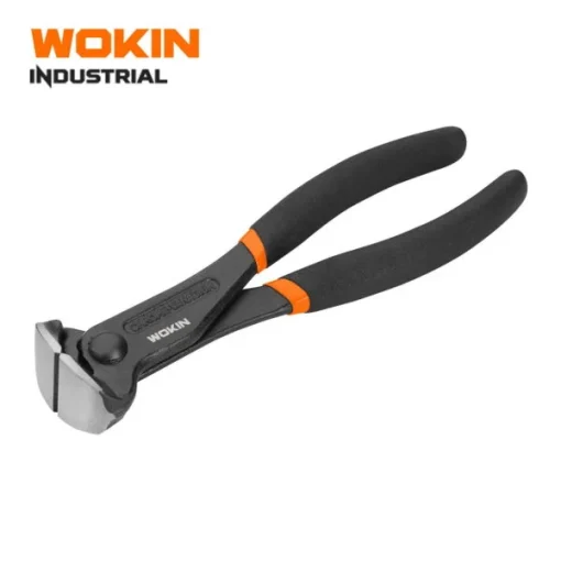 Kìm cắt đầu đinh công nghiệp END CUTTING PINCERS bằng thép rèn cao cấp, phủ đen chống gỉ, tay cầm nhúng nhựa, chính hãng Workman JSC.