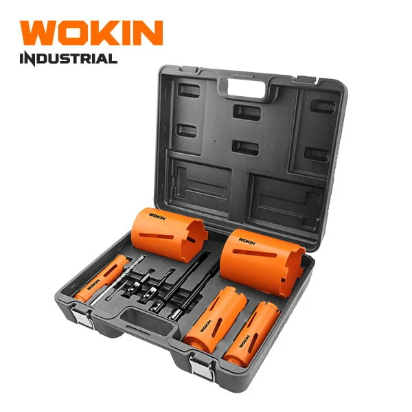 Bộ 11 mũi khoan lõi kim cương Wokin Bộ 11 mũi khoan lõi kim cương Wokin
