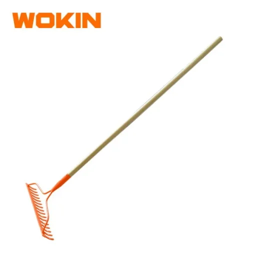 Chổi cào làm vườn kim loại Wokin