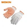 Găng tay phủ hạt nhựa PVC WOKIN 451110 size XL