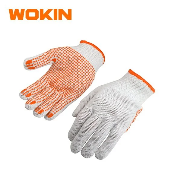 Găng tay phủ hạt nhựa PVC WOKIN 451110 size XL