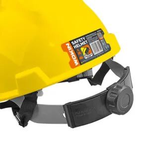 Close-up-of-Wokin-Safety-Helmet-side-showing-logo-and-adjustment-dial-300x300.jpg Close up of Wokin Safety Helmet side showing logo and adjustment dial