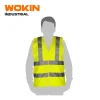 Áo phản quang WOKIN đạt tiêu chuẩn CE EN471, dải phản quang 5cm, dùng trong công trình và bảo hộ lao động.